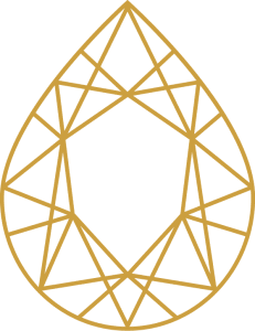 Illustration of a Pear Shaped Diamond