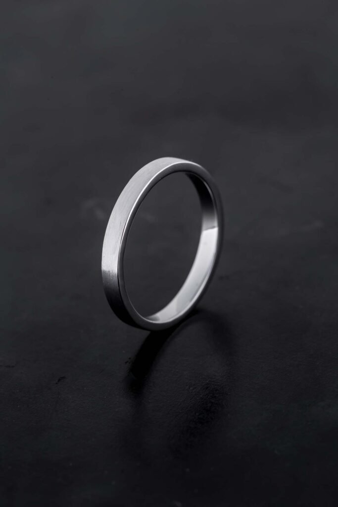 Platinum wedding band